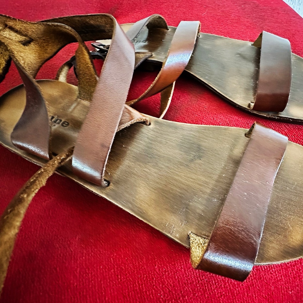 Dune London Leather Sandals. Women's